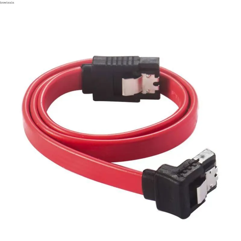 Bild 3: 7-poliges SATA 3.0-Kabel, Buchse auf Buchse, mit rechtwinkligem 90-Grad-SSD-Daten-Core-Link