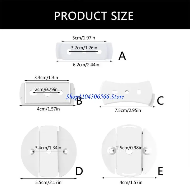 02DD قاعدة دعم الكاميرا الثقيلة سهلة التركيب أقواس الكاميرا دعامات دعم الكاميرا الأنيقة الاستخدام الآمن لـ IMOU TP1 TP2 #6