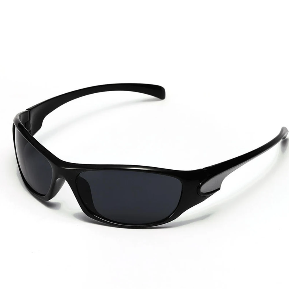 Männer Silber Y2K Sonnenbrillen Outdoor Radfahren Sport Sonnenbrille Frauen Vintage Shades Trendy Punk Goggle Brillen 2000S Ästhetischen