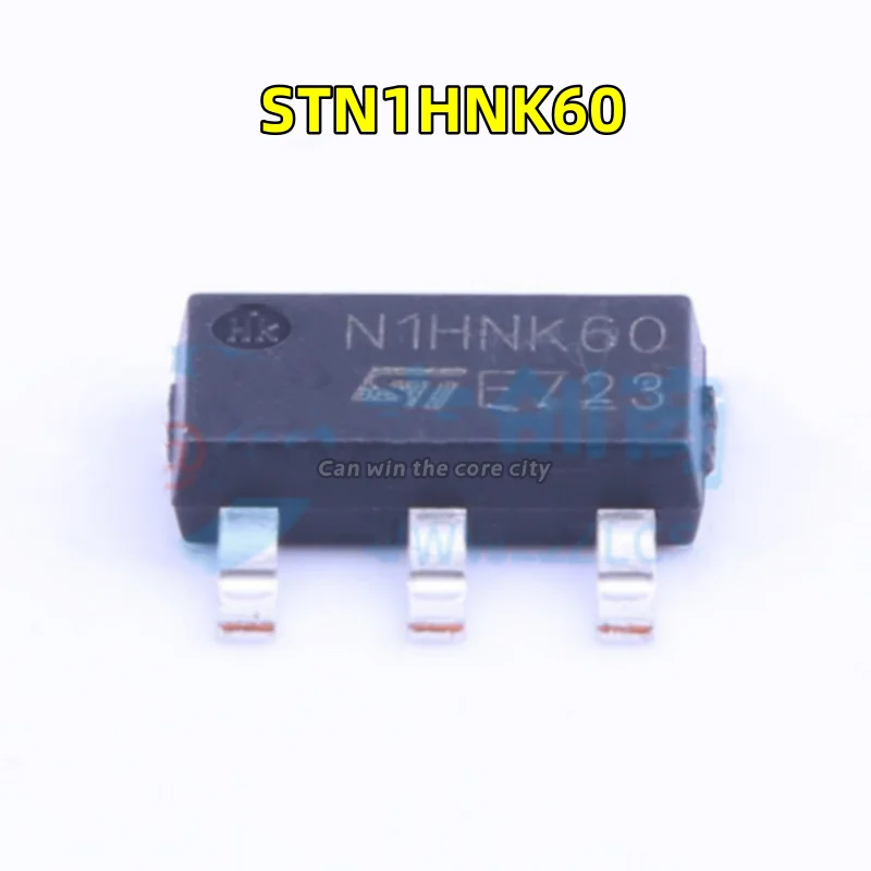 1-100 PCS/LOT STN1HNK60 SOT223-3 screen screen N1HNK60 400mA/600 VMOS imported original field effect tube