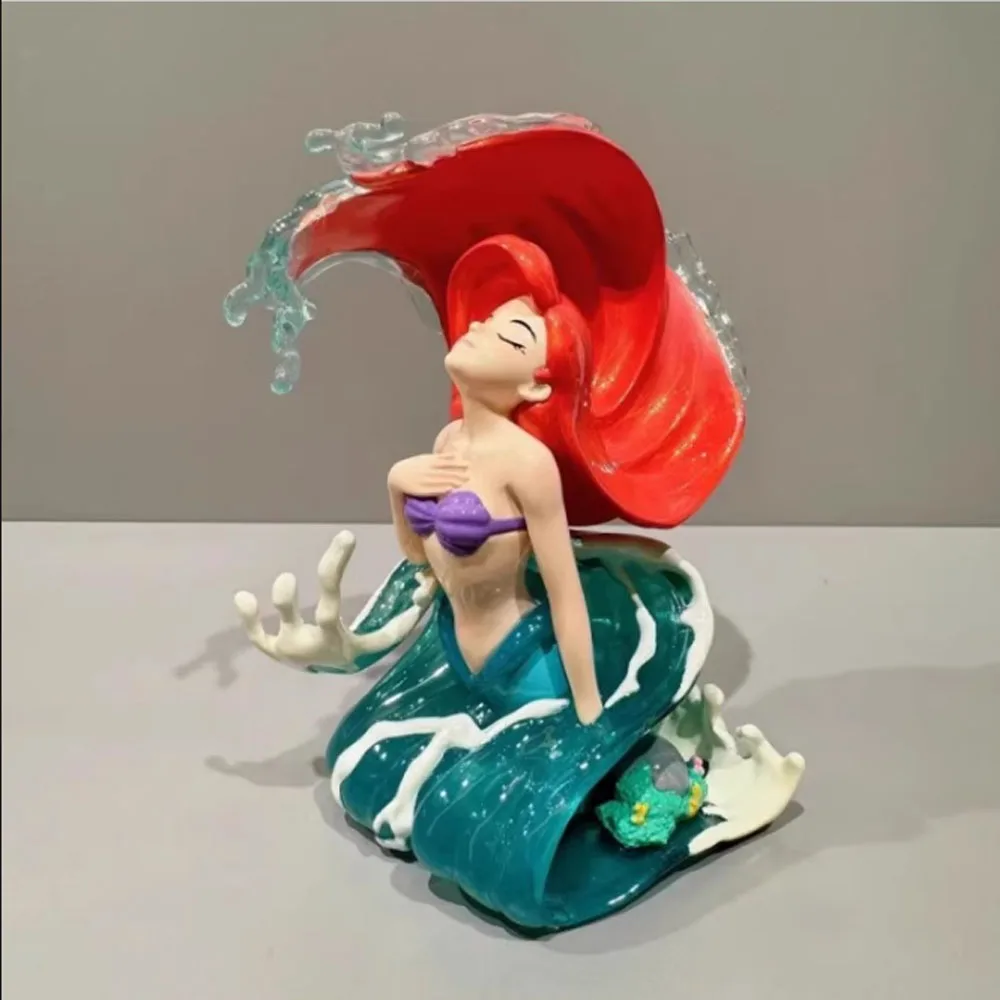 ديزني ذا ليتل ميرميد الأميرة ارييل ألعاب شخصيات الحركة ديزني الأميرة معرض الفنون ارييل أنيمي الشكل الدمى هدايا للفتيات #2