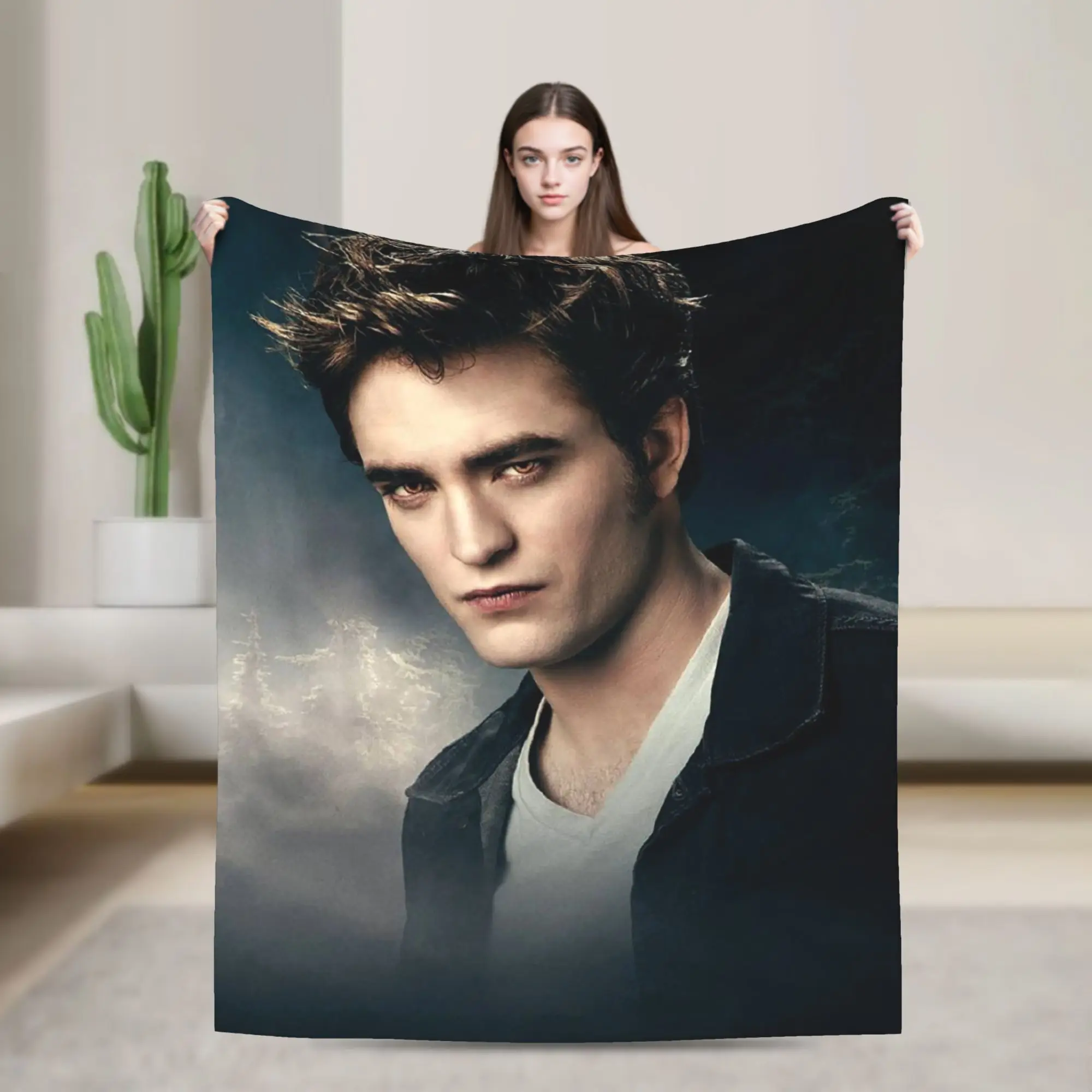 The Twilight Saga Eclipse Movie Blankets Edward Flannel Awesome Soft Throw Blankets for Home Spring/Autumn