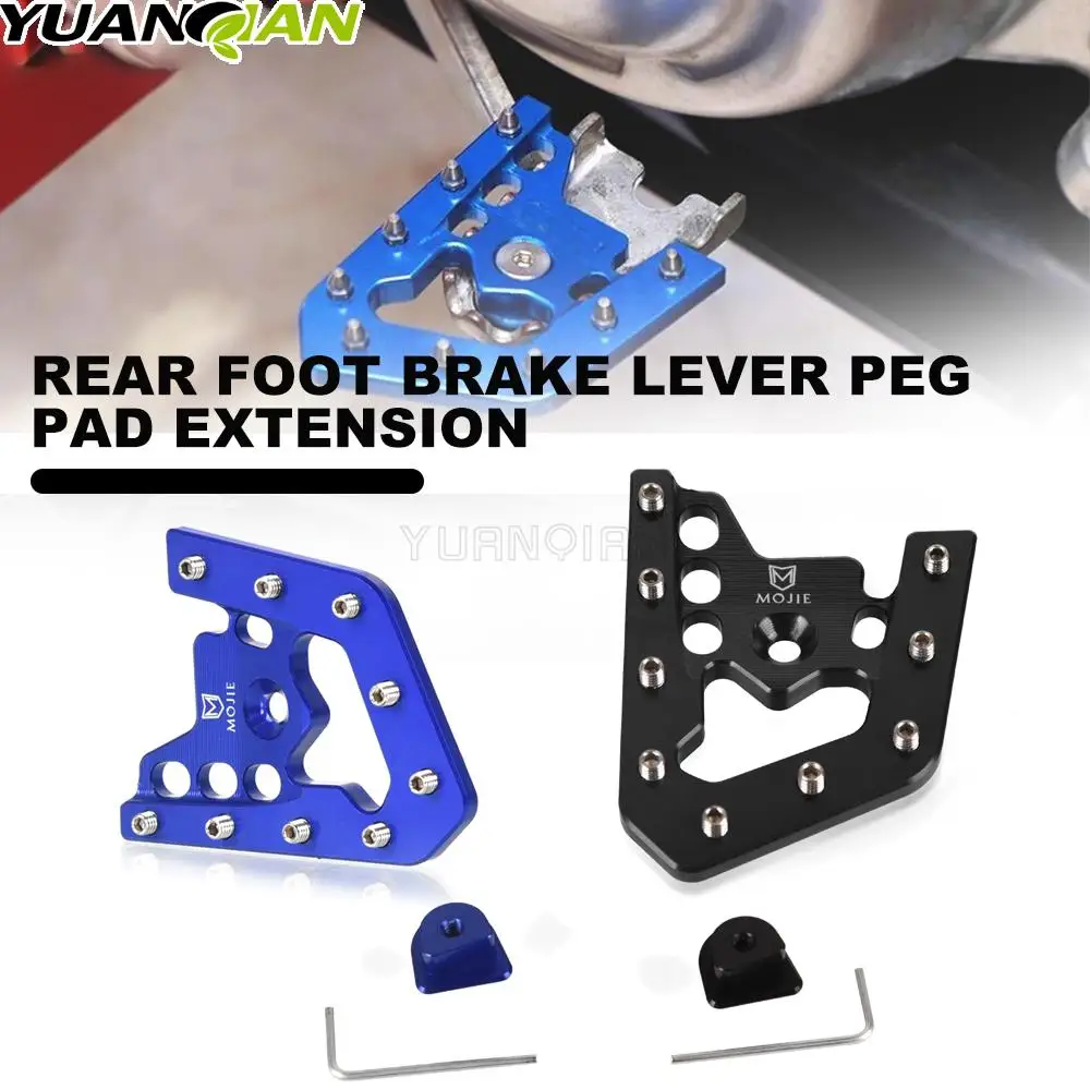 Motorcycle Rear Foot Brake Lever Peg Pad Extension Enlarge Extender For YAMAHA RAPTOR 700 2013-23 RAPTOR700R YFM YFM700 YFM700R