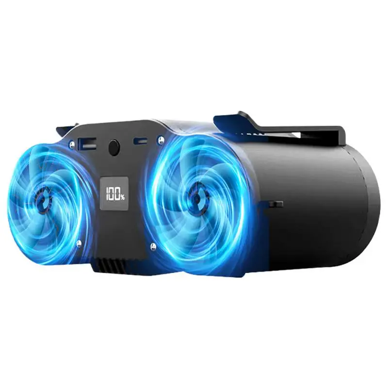 

camping Waist Fan Personal Cooling Gadget Wearable Waist Clip Fan with 4 Adjustable Speeds for Travel Beach Gym Hiking Sports