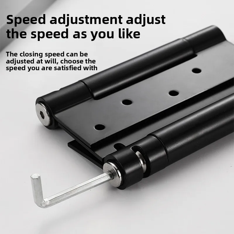 Stainless Steel Spring Hinge Supports Double Single Opening Two Way Inward Outward Free Open Auto Return Protective Closure
