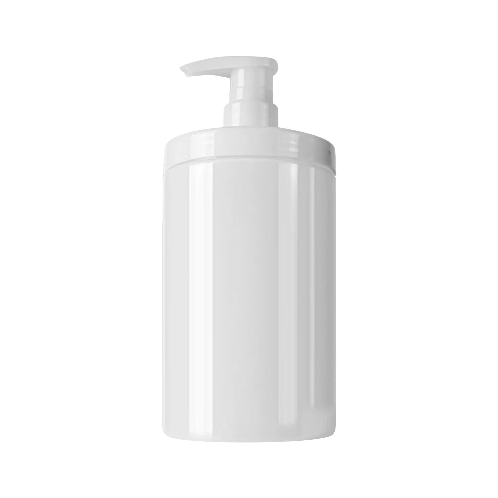 500/1200ml Pump Bottle Dispenser Clear Refillable Shower Bottles PET Wide Mouth Storage Bottle for Shampoo Conditioner Lotion