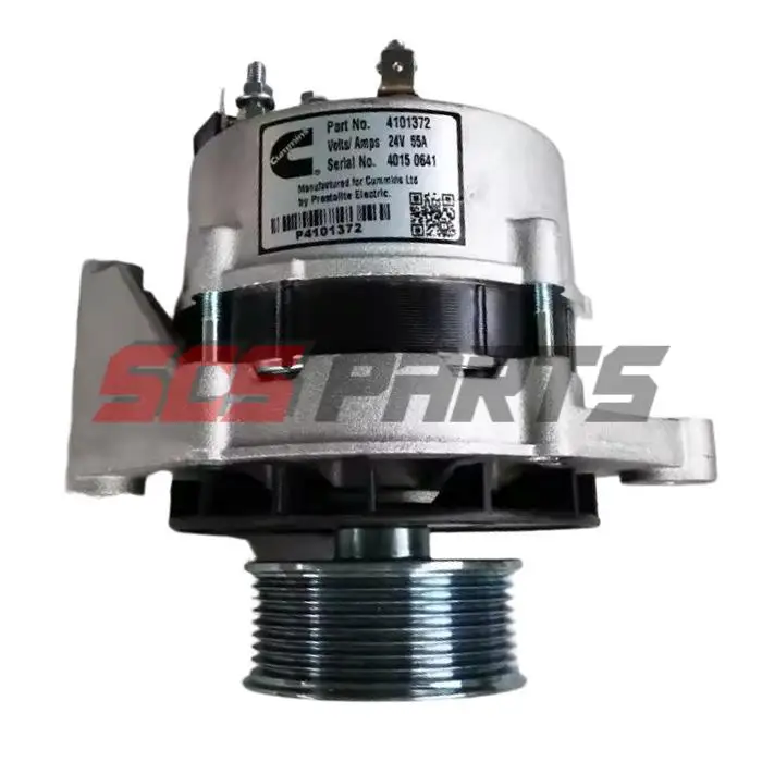 

4101372 4381504 4086686 3332215 Alternator 24V 55A Fit Cummins Engine QSK