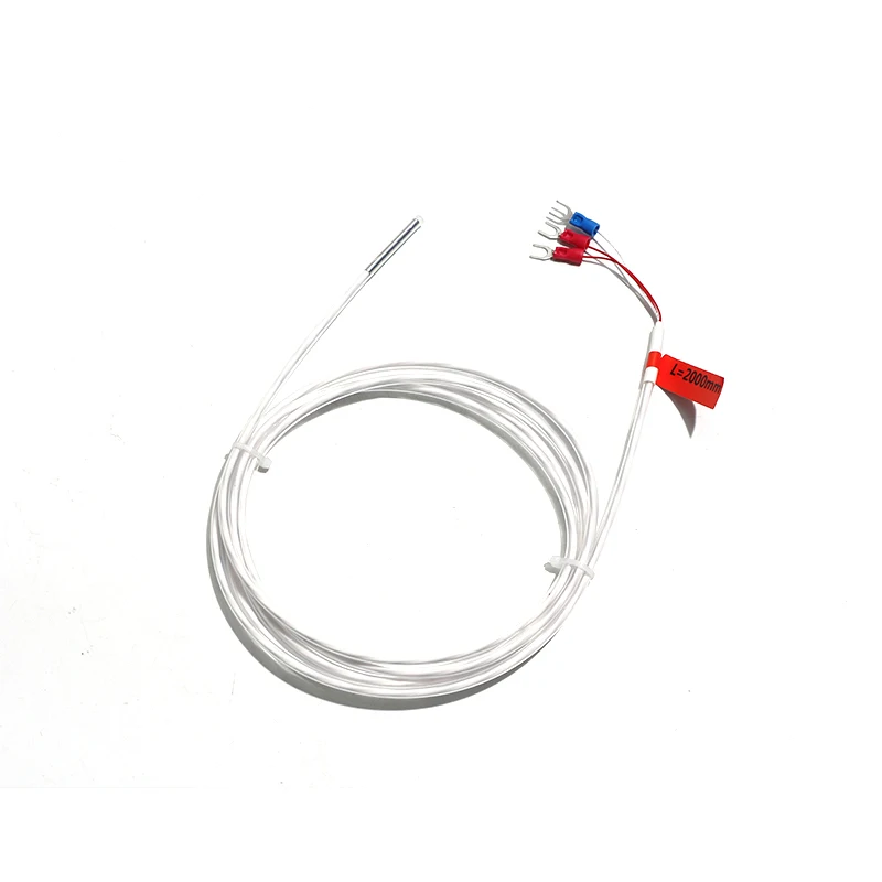 1PC Resistance Temperature Detector PT100 RTD 3*30mm Probe -50-260℃ 3-Wire Design 1-5M PTFE Long-Term Stable Pressure-Tolerant view 3