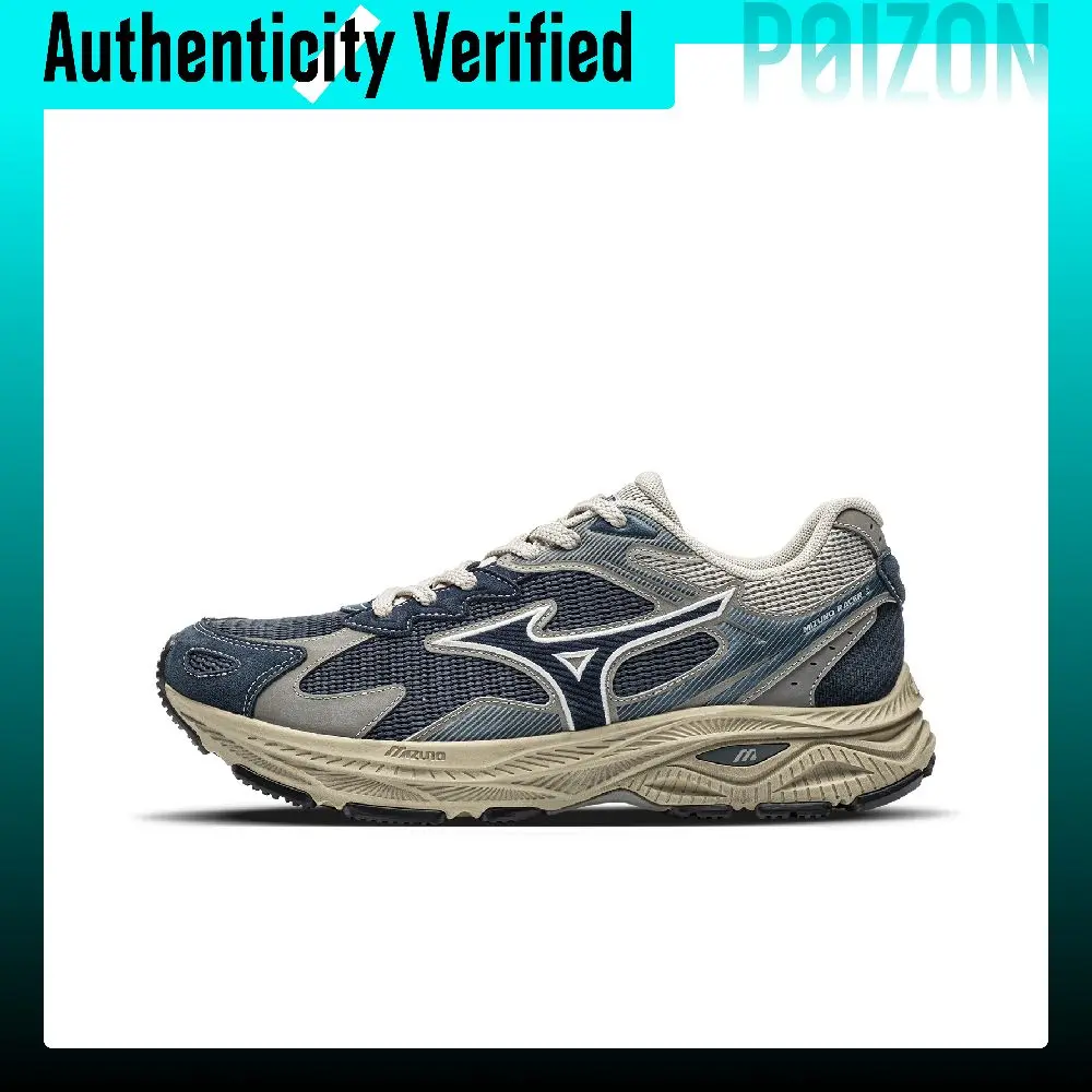 Mizuno Racer S Low-top Running Shoes Unisex Dark Blue D1GH253511