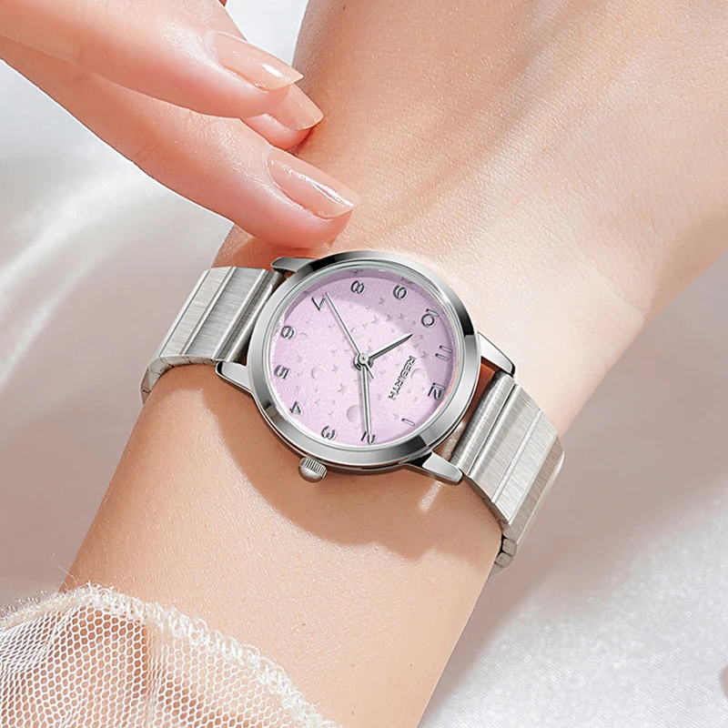 Women Watches For Ladies Wrist Watches Stainless Steel Band Waterproof Women Watches 2024 Top Brand Luxury Female Clock Dropship