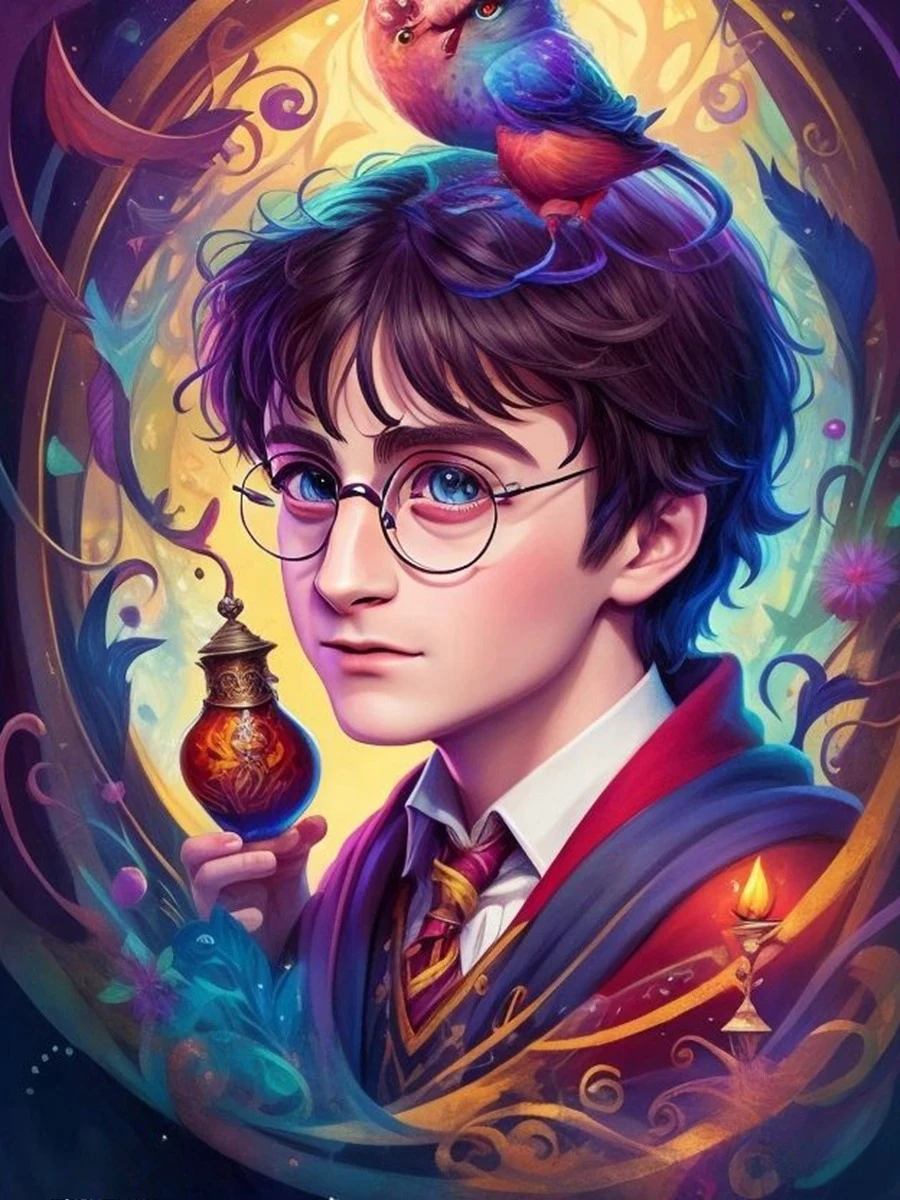 

Movie Portrait Harry Potter 500/1000/1200/2000 PCS Jigsaw Puzzles Challenging Family Activity Games for Gameroom Bedroom Gifts
