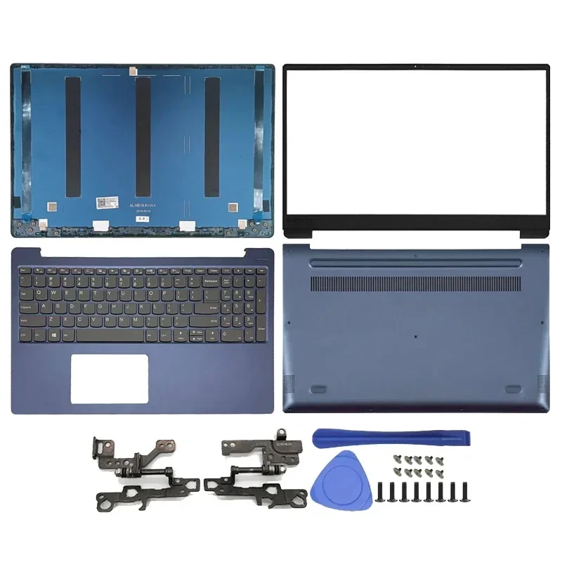 

Для Lenovo 330S-15 330S-15IKB 330S-15ISK Экран ноутбука ЖК-экран задняя крышка/передняя панель/петли/подставка для рук/нижняя часть корпуса аксессуары синий