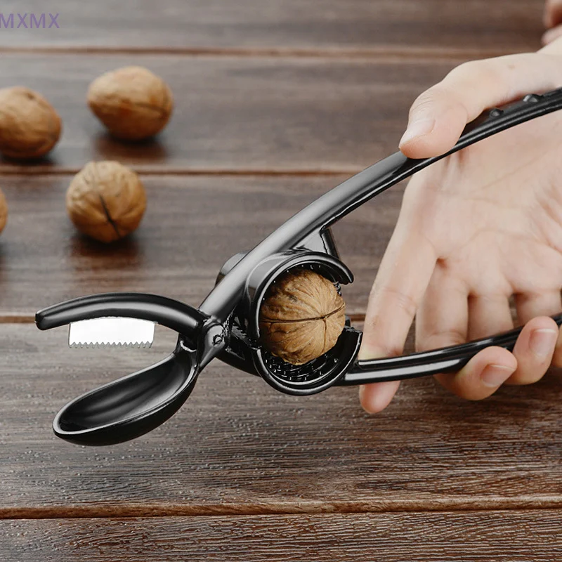Multifunctional CHESTNUT คลิป NUT Cracker Sheller วอลนัทคีม NUT เปิด Peeling เครื่องมือมีด Sheller เปิดมีดวอลนัทคลิป