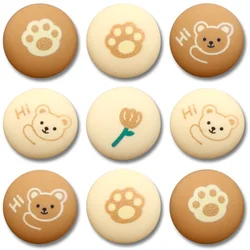 Small New Cute Buttons For Children Baby Kids Clothes Sewing Buttons Fashion Sweater Cardigan Outerwear Decorative Buttons 6Pcs