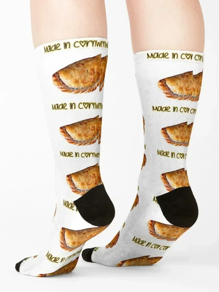 Cornish Pasty Socks cartoon christmas gifts kids football Man Socks Women's