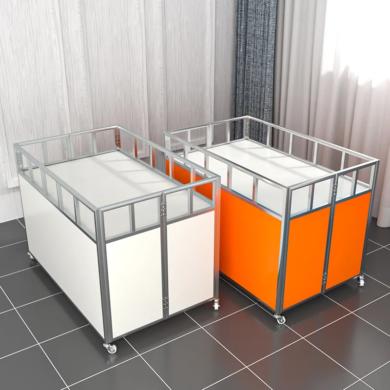 custom.Folding Rectangular Promotional Flower Car & Clothing Store Shopping Mall Display Stand Promotion Table