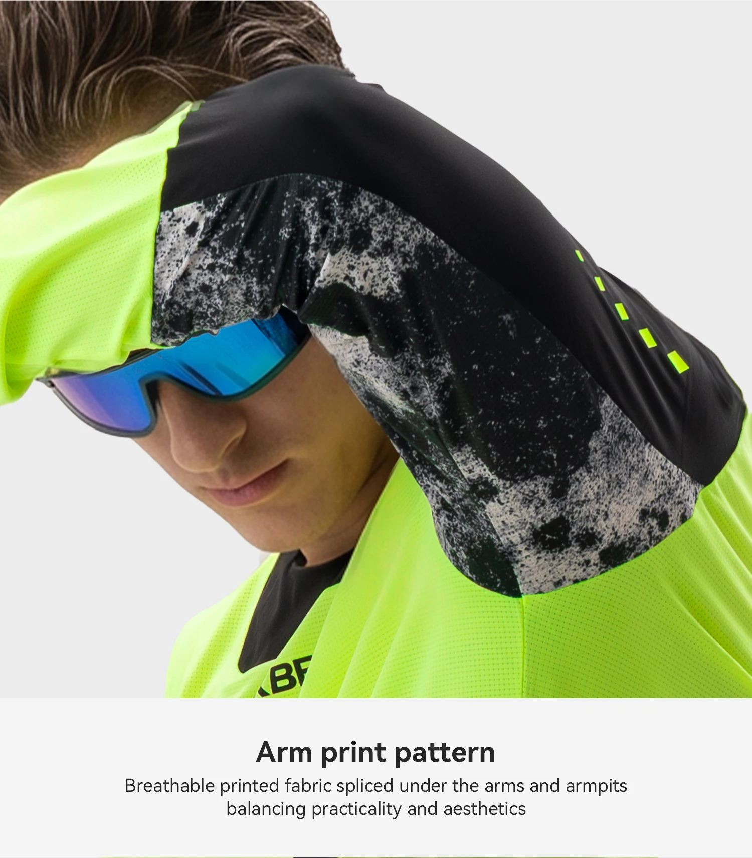 ROCKBROS Bicycle Jerseys Long Sleeves Pullover T-shirts Men Breathable XC Sports Tops MTB Road Bike Cycling Jackets Summer