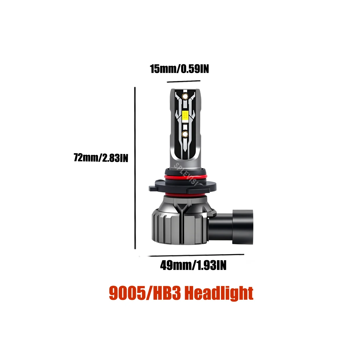 Powerful Beam Enhanced Safety Waterproof IP68 Plug & Play motorcycle Headlight For Can-Am Outlander 650 2013 2014 2015 2016 2017