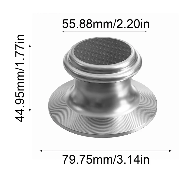 ADWE Record Pressure Control Disc Weight Stabilizers for Record Player Improve Sound Quality and Reduce Vibrations