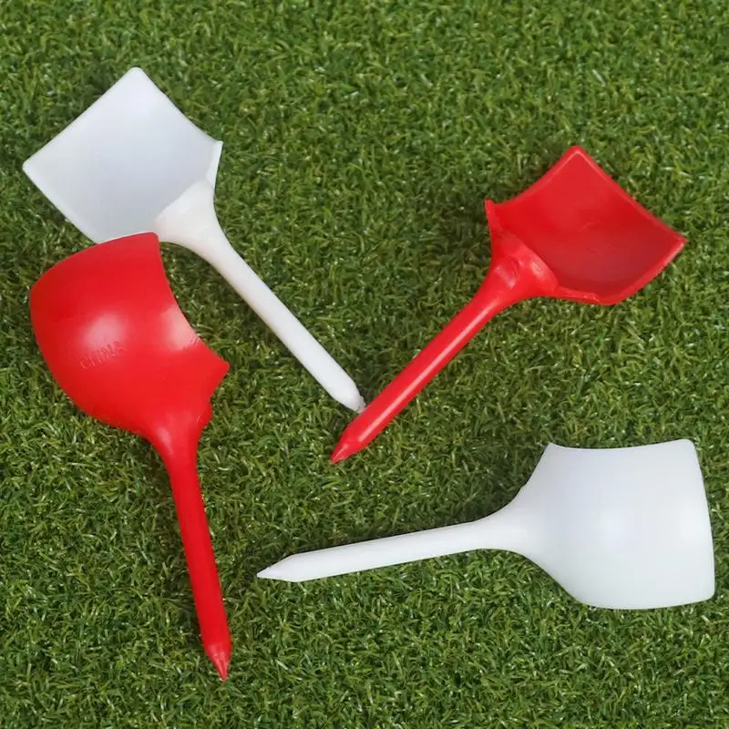 

Small Golf Tees Chair-Shape Funny Ball Marker Precision Height Marker For Reduced Spin & Long Distance Low Friction Supplies For