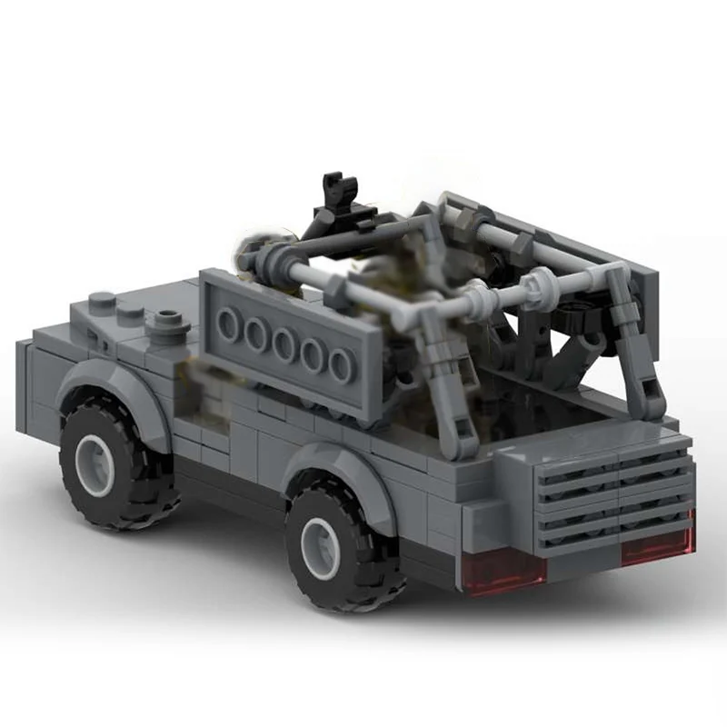 WMIK V2 Licht gepantserde automodel MOC Bouwstenen Oorlogsuitrusting Modulaire technologie Geschenken Vakantie Monteer kinderspeelgoed Pak