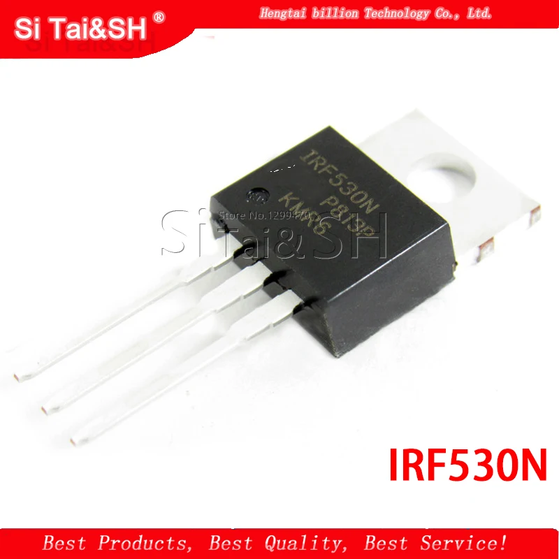 

10PCS IRF530N IRF530 IRF530NPBF Waterproof shell