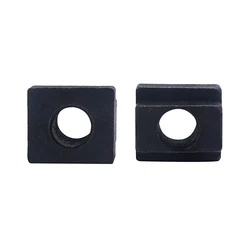 2-8pcs M6 M8 M10 M12 M14 M16 M18 M20 M22 Black Oxide Finished Grade 8.8 Carbon Steel Nut Tapped Through Slot T-nuts DIN508