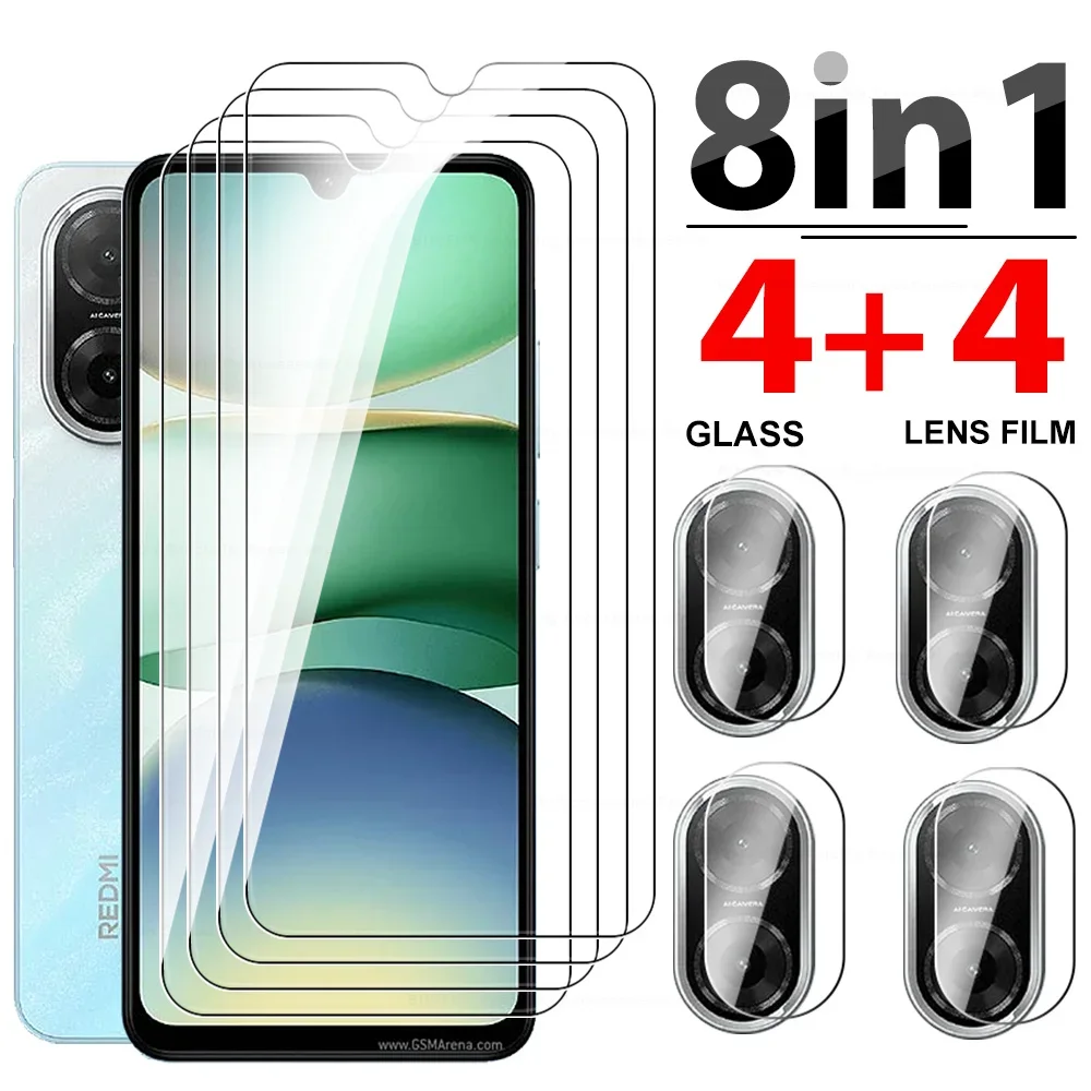 

8In1 Camera Glass Screen Protector for Xiaomi Redmi A5 4g 9H Protective Tempered Glass Redmy Redmi A 5 5A Redmia5 6.88 Inches