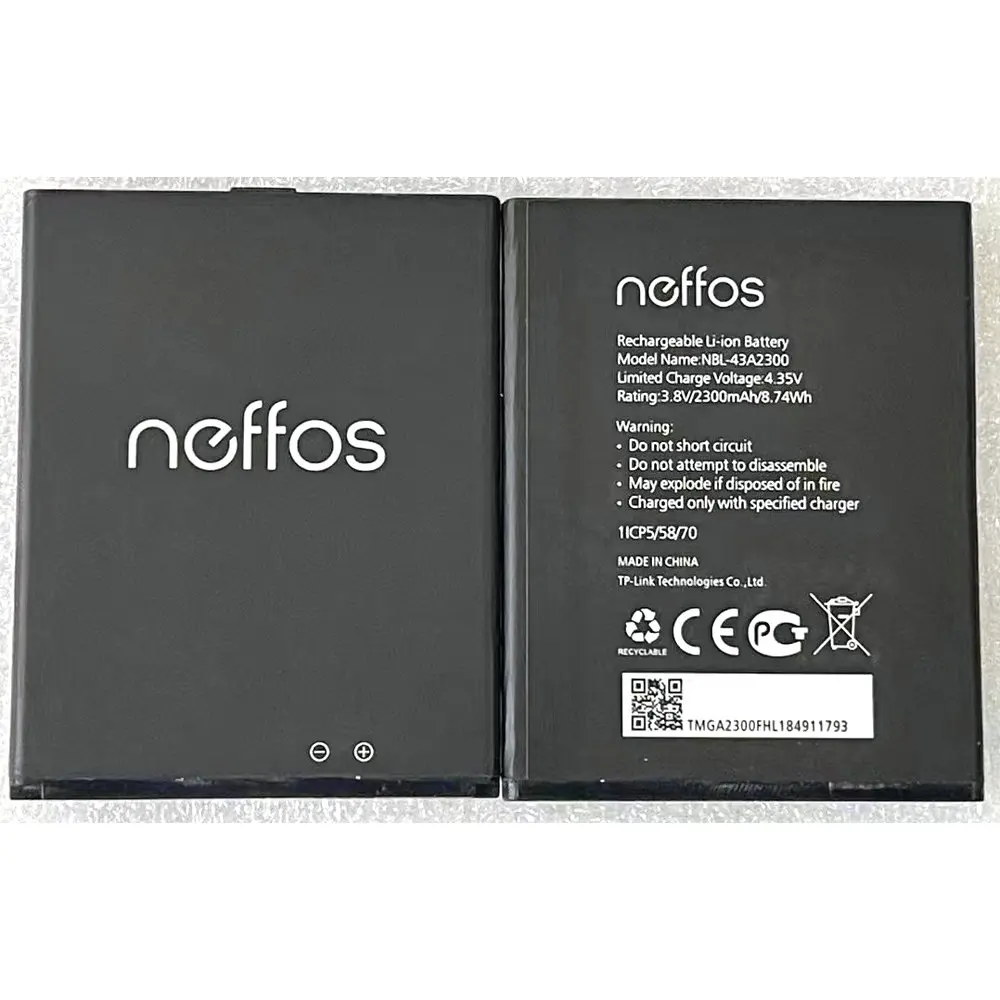 

New NBL-43A2300 Original Battery For Neffos TP703A C5S TP704A TP704C C5A Mobile Phone