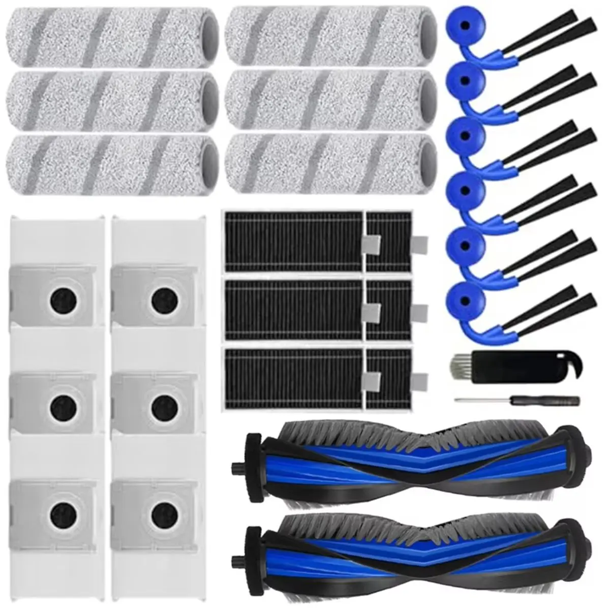 

Новые аксессуары 2026 года для пылесосов X11 OmniCyclone/X11 Pro/X11 Pro для Omni X11 X11-Famille: основная щетка, боковая щетка, фильтр