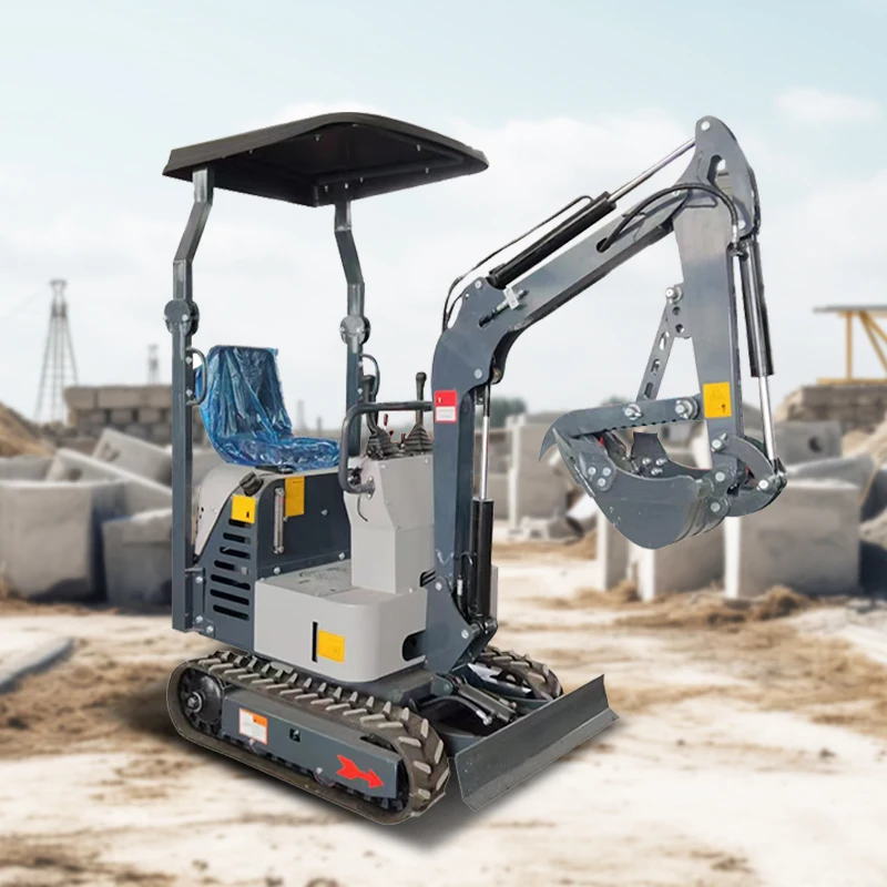 منتج مخصص 1.7 طن محرك كوبوتا حفار صغير حفارة هيدروليكية صغيرة هندسة المزرعة حفارة صغيرة