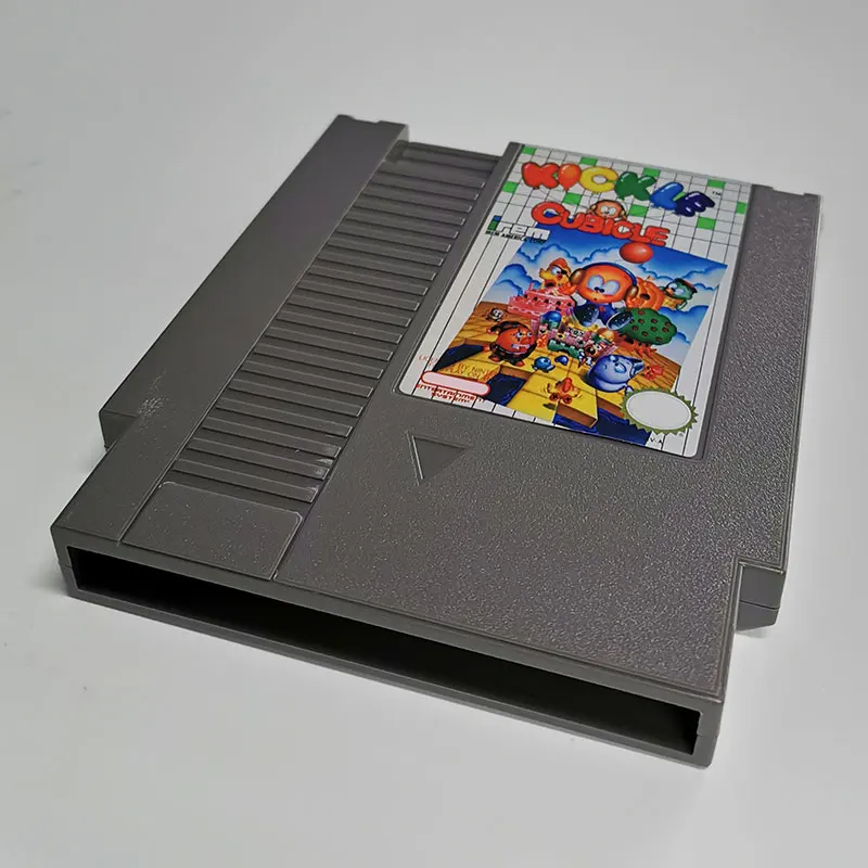 Video Game for NES Classic Series - Kickle Cubicle Game Cartridge,for Retro NES Game Console-PAL/NTSC System
