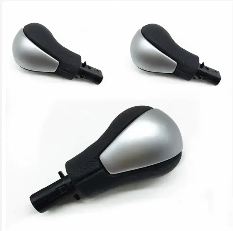 

Silver+ Leather High quality original Genuine leather automatic Gear Shift Knob For 2009-2012 For KIA Cerato/Forte