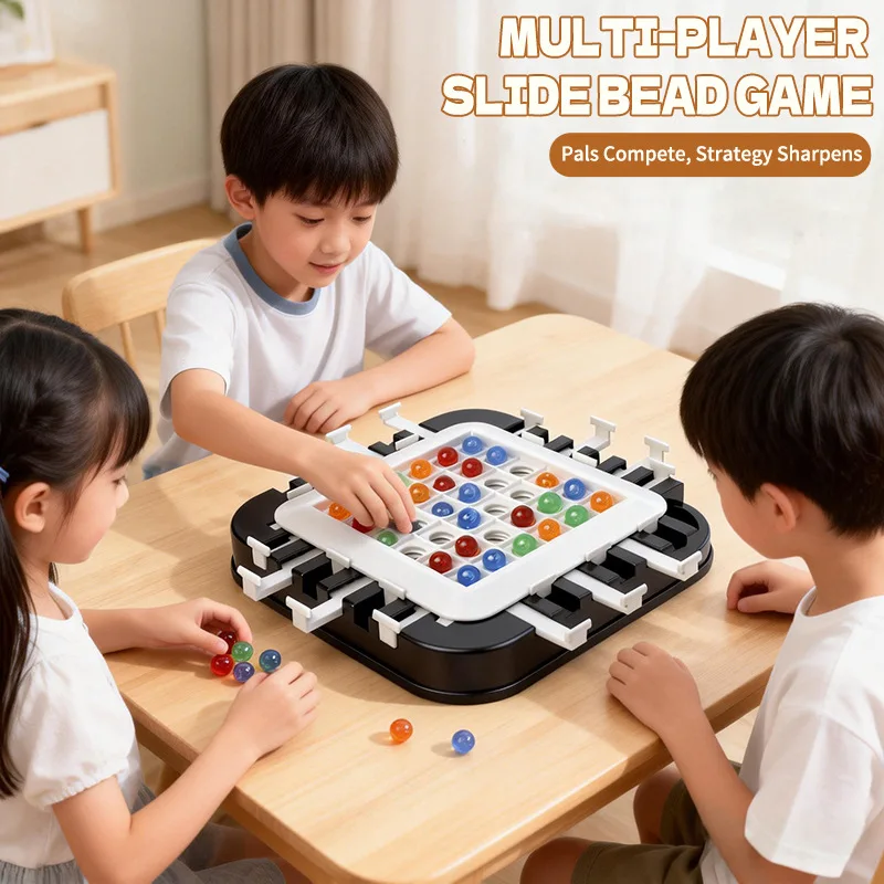 Marbles Fun Interactive Board Game Parent-child Games Early Learning Logic Thinking Training Puzzle Toys  Birthday Gift For Kids
