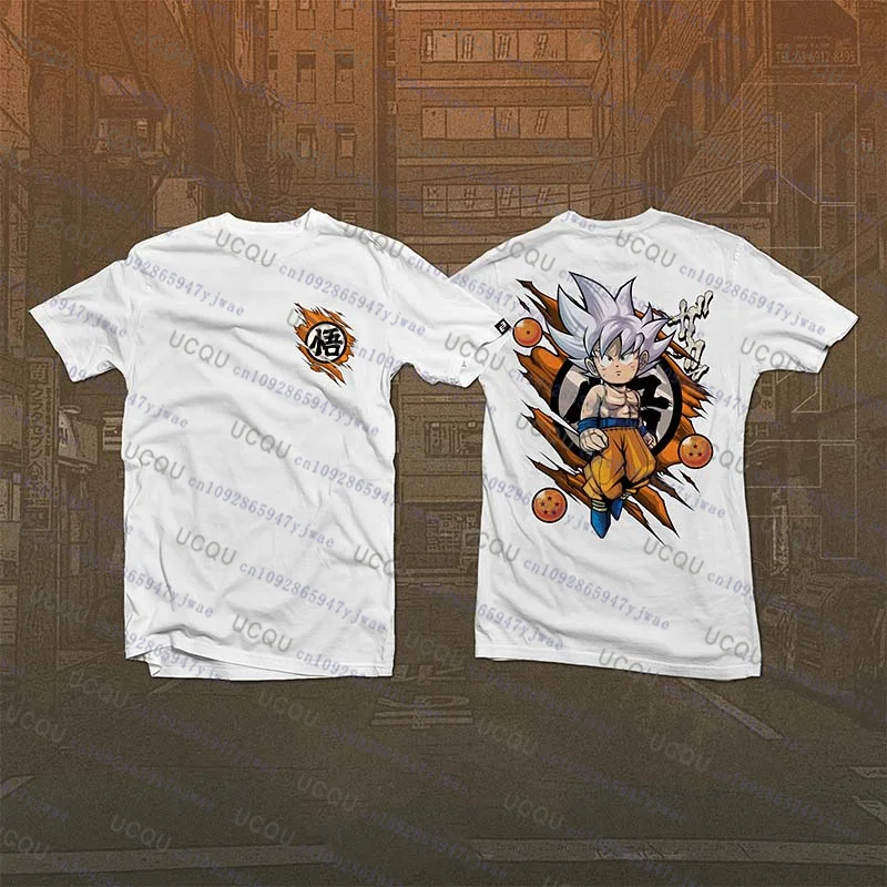 Goku Dragon Balls Anime t-shirts hommes/femmes surdimensionné décontracté coton t-shirt Harajuku Streetwear Y2k unisexe Cosplay t-shirt à manches courtes