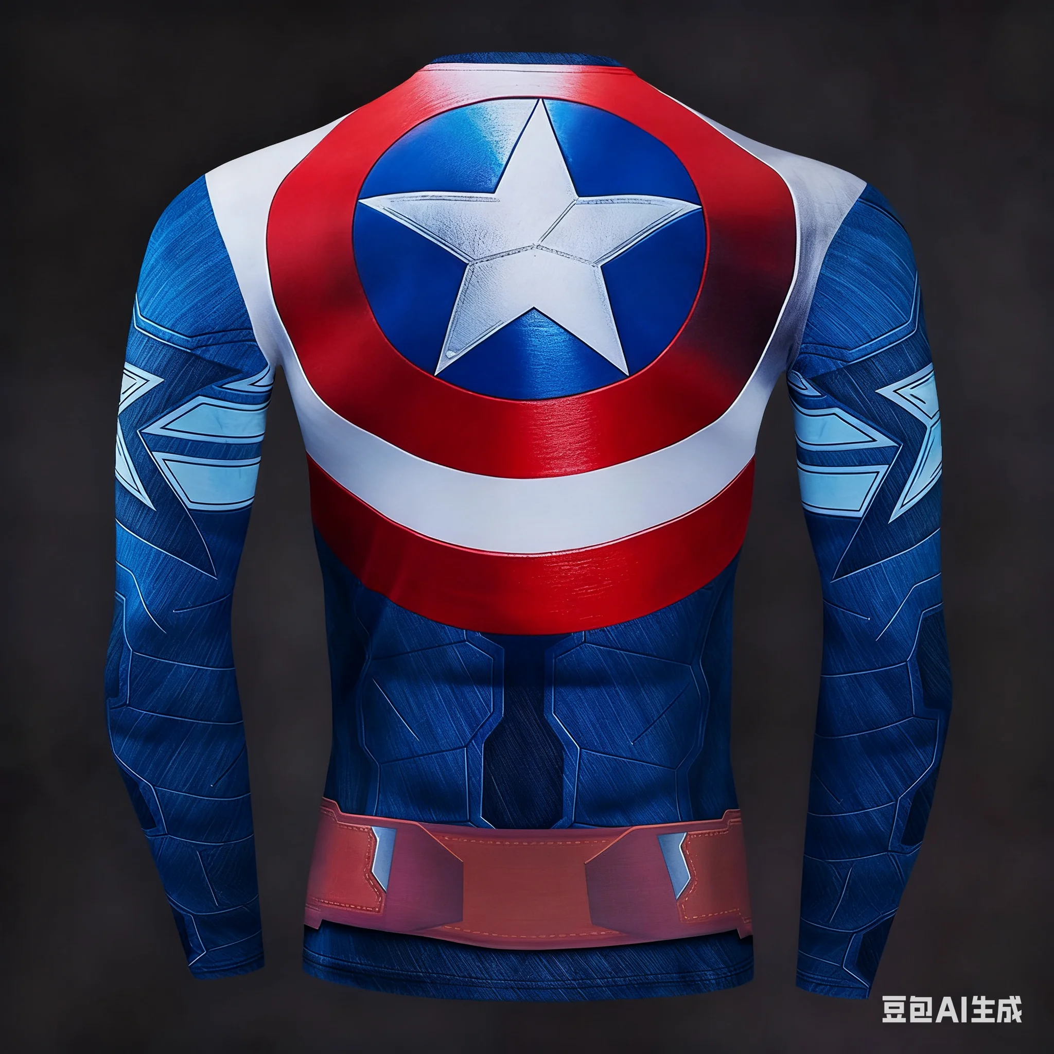 

Men's high-quality sports shirts long-sleeved T-shirts cosplay muscle shirts comfortable and breathable role-playing comic