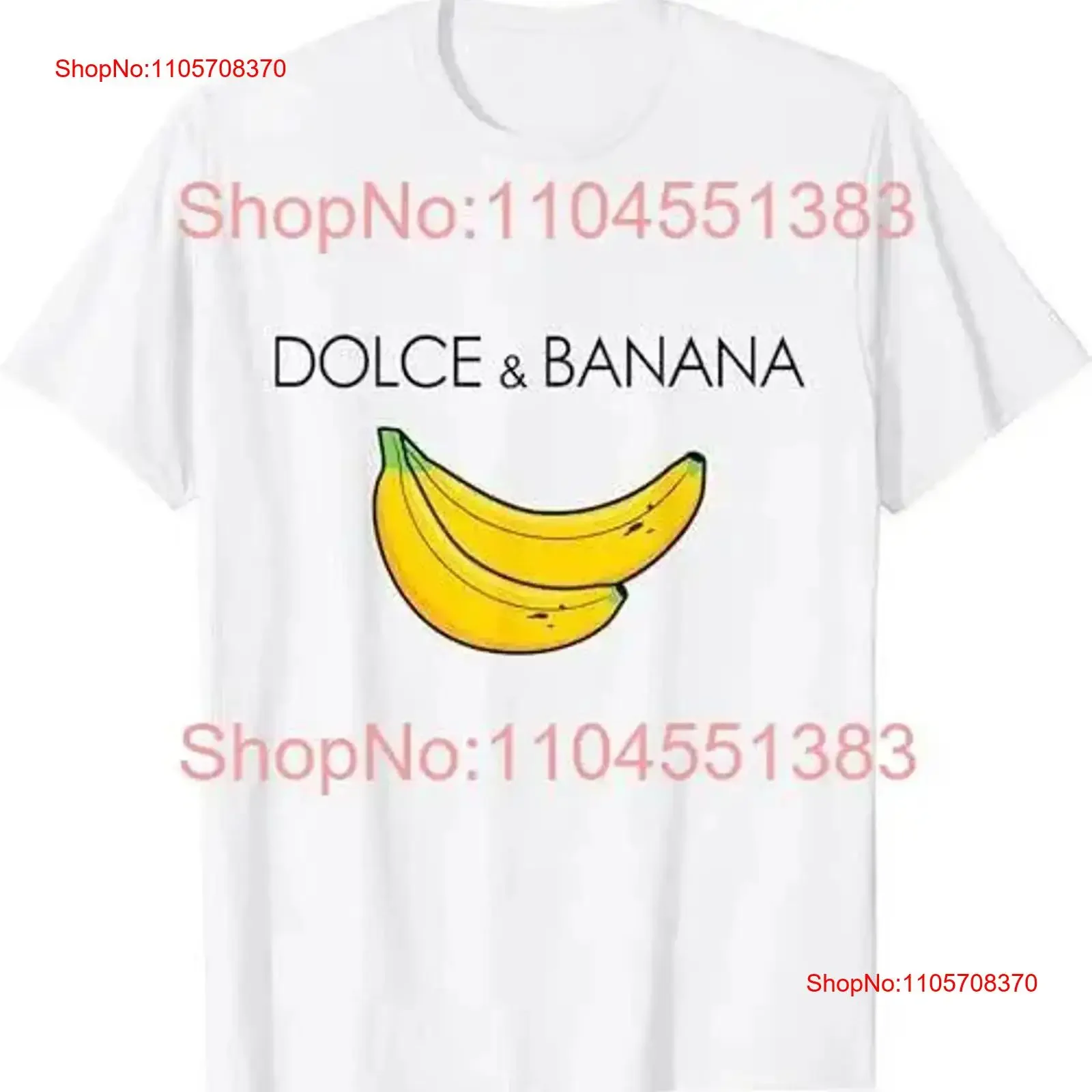 Dolce And Banana Funny Nana Fruit Vegan Veggie Healthy T Shirt vintage Washed Stretched Stylish Comfortable fashion Casual