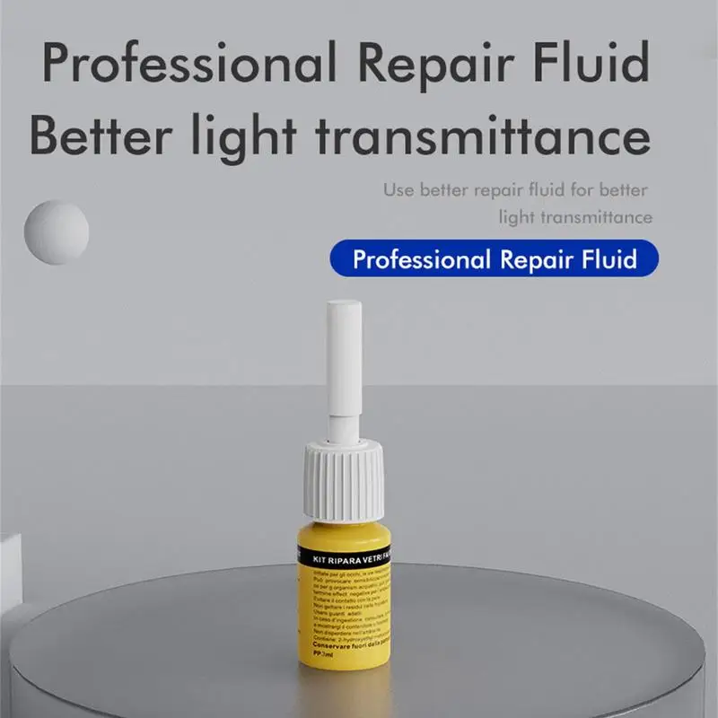 Automotive Nano Fluid Glass Filler Windshield Repair Liquid Car Window Glass Liquid Restorer Vehicle Accessories