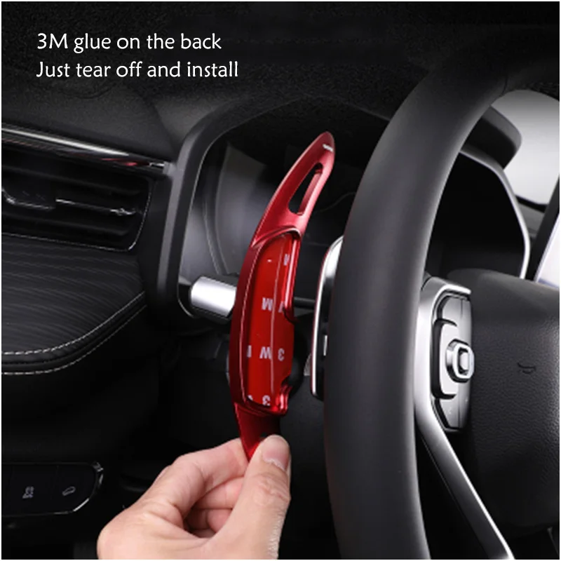 For Haval F7 F7X 2018-2020 2021 2022 Accessories Auto Steering Wheel Paddle Cover Trim Auto Replacement Parts Decoration