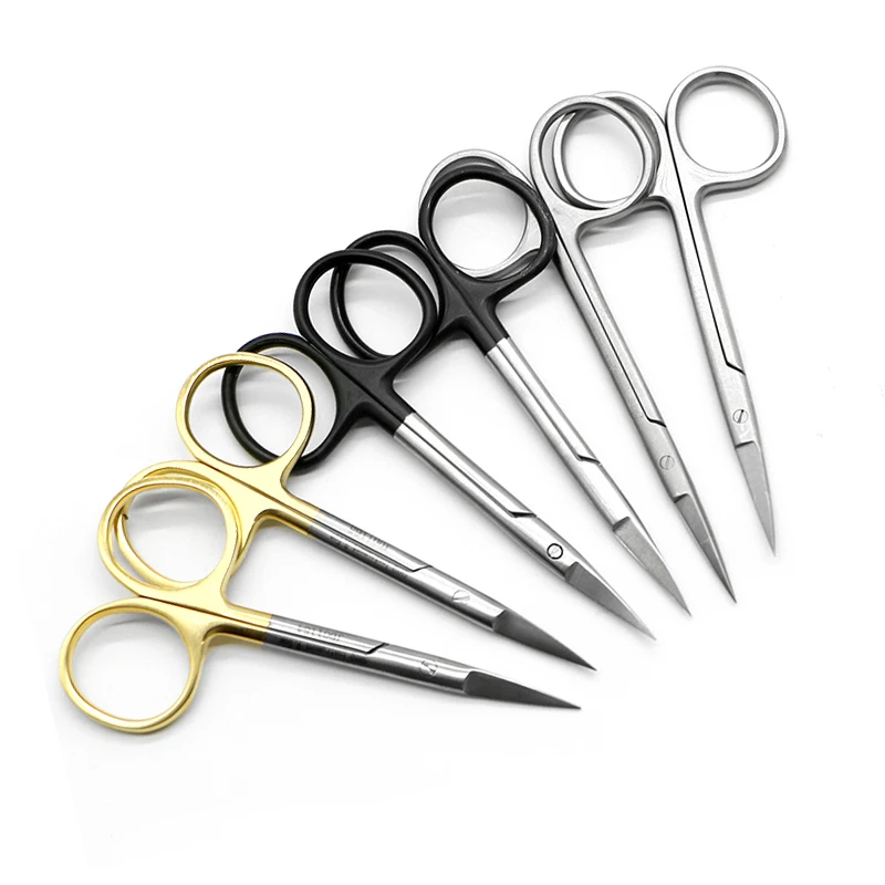 Branch scissors medical eye double eyelid embedding tissue scissors surgical instruments