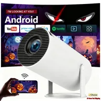 Proyector portátil de nuevo estilo HY300 4K Android 11 Wifi6 290ANSI Wansheng H713 BT5.0 1080P 1280*720P para cine al aire libre