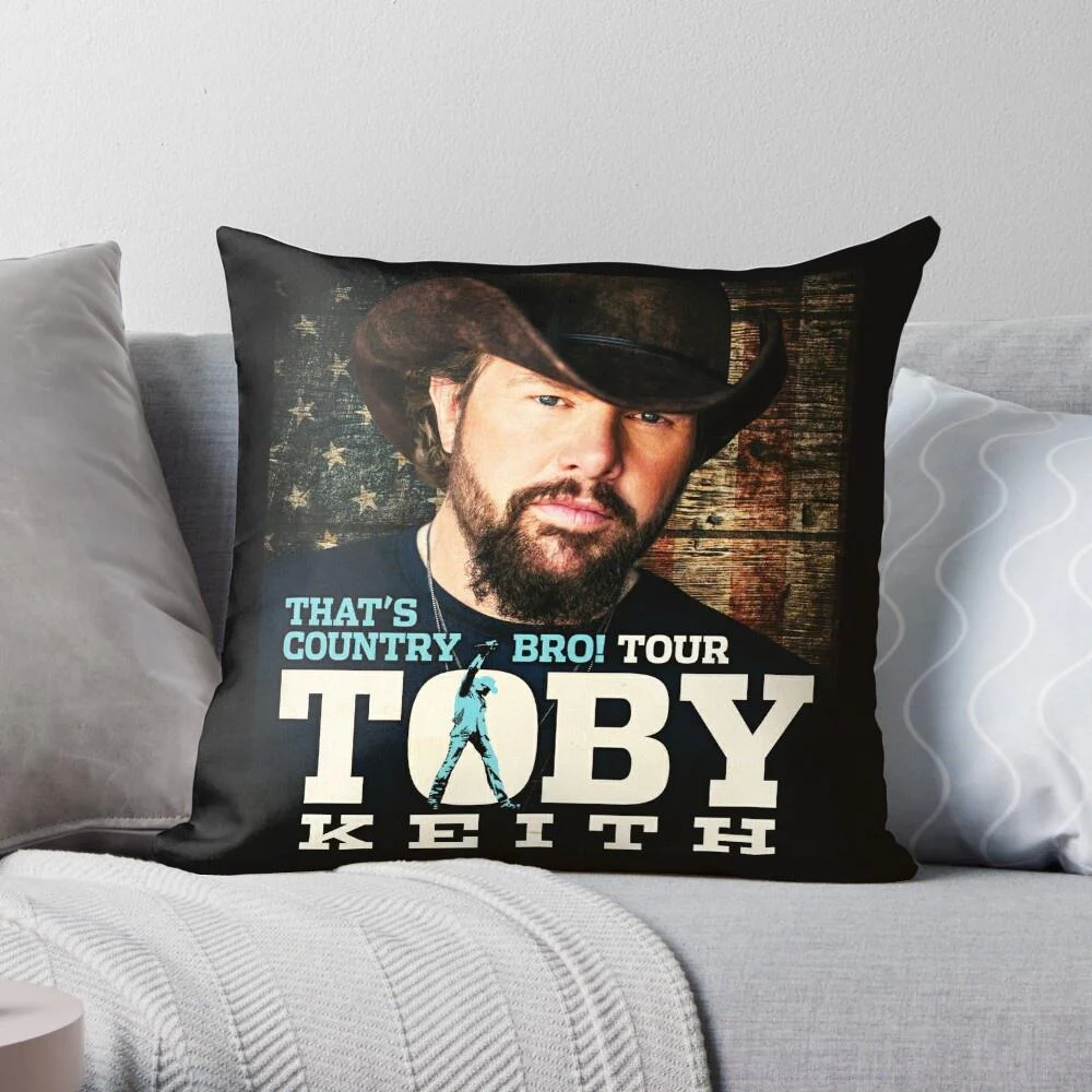 THATS COUNTRY MUSIC TOBY KEITH INTERNATIONAL LEGEND TOUR MUSIC COUNTRY CLASSIC MAN SINGER SOUL Pattern Pillow Case