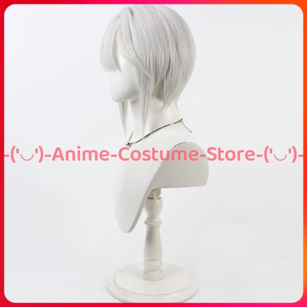 Punição: cinza raven bianchi: veritas peruca cosplay anime jogo personagem halloween carnaval festa traje perucas cabelo resistente ao calor