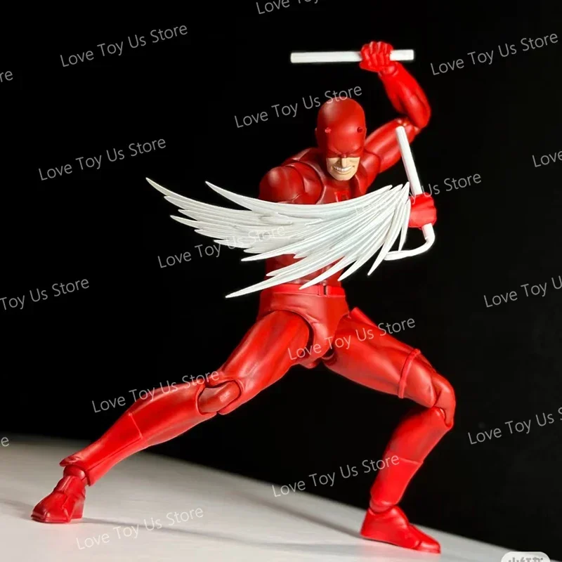 ألعاب Ct الأصلية Daredevil Mafex 223 - شخصية النسخة الهزلية عالية التفاصيل - هدية مثالية لمحبي الرسوم المتحركة #4