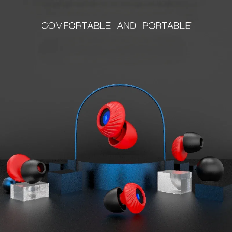 

35dB Spiral Earplugs | 360° Dynamic Fit | IPX7 Waterproof | for Diving/Sleep/Sports