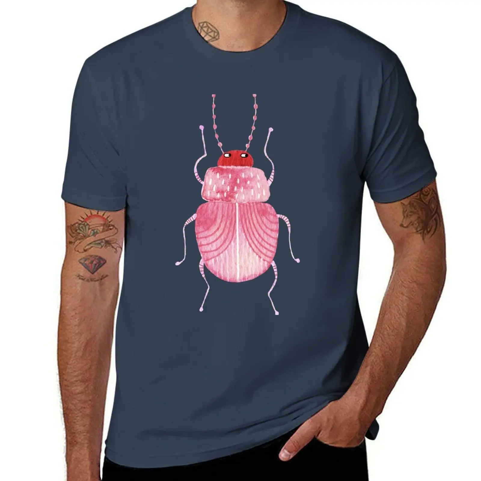 

Sarcastic Beetle T-Shirt Soft Basic Cotton Short Sleeve Tee