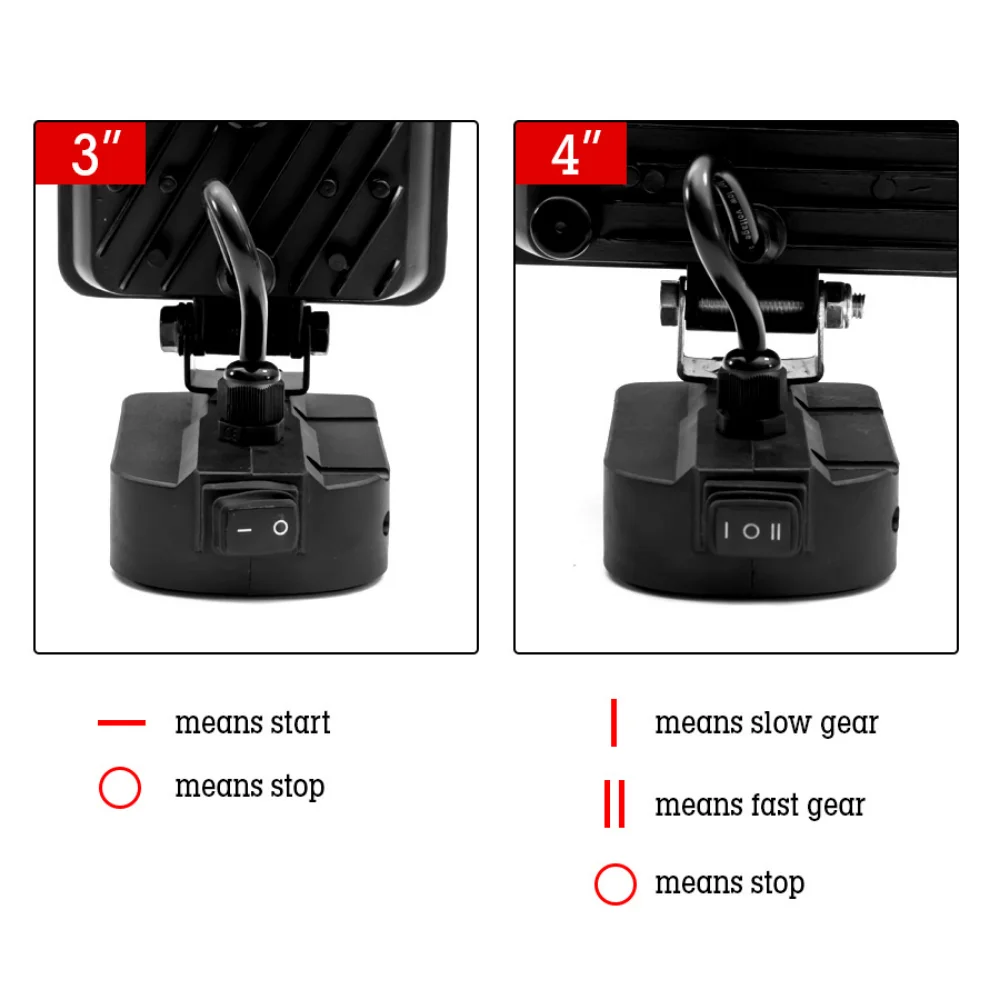 Outdoor Work Light Portable Lantern Led Highlight Maintenance Emergency Light Multifunctional Camping Lamp with Power Display 24