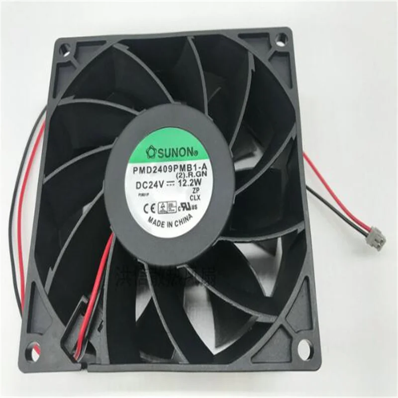 PMD2409PMB1-A DC24V 12.2W 9238 two-wire Schneider ATV71 inverter fan