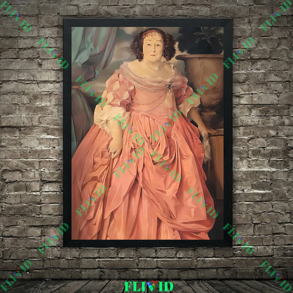 معالج المدرسة ملصق فني وطباعة ، معالج القلعة شبح ملصق ، سيدة الدهون الغناء والشبح الورني على لوحات القماش الجدارية