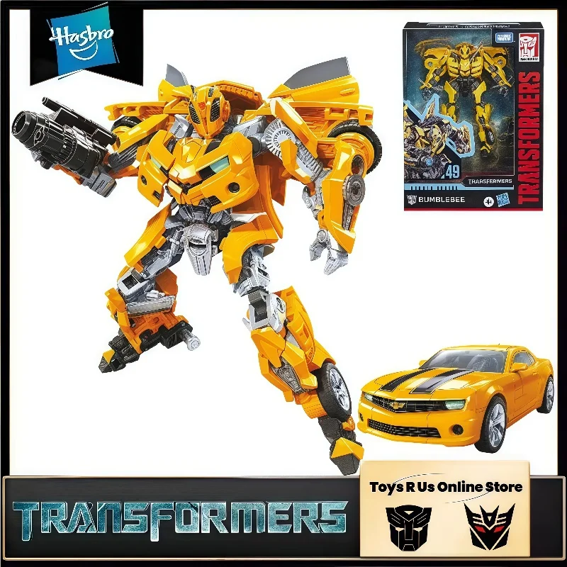 

In Stock Hasbro Transformers Toys Studio Series SS49 Bumblebee Deformation Robot Action Figure Boys Collect Toy Holiday Gift